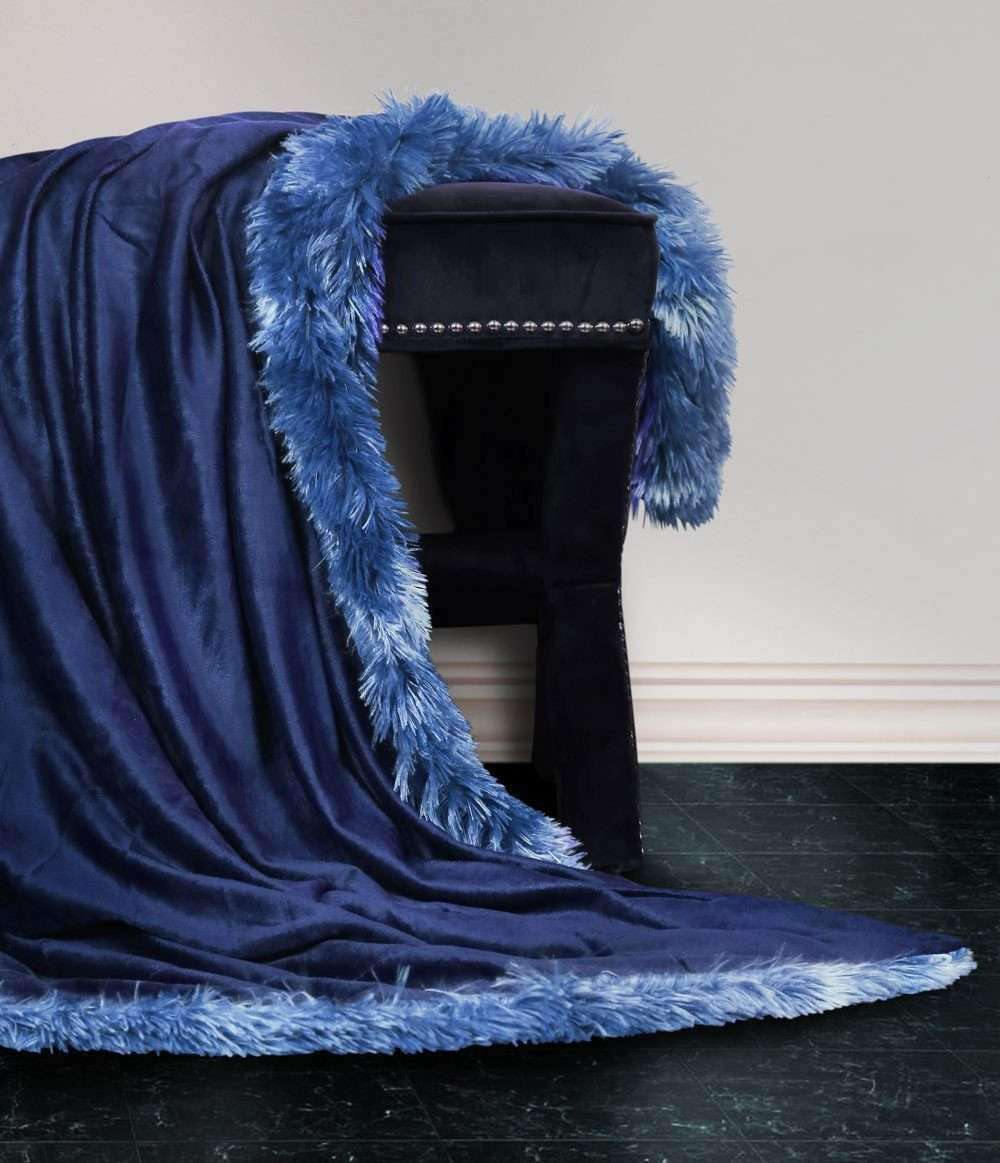 Giovanni Faux Mink Throw