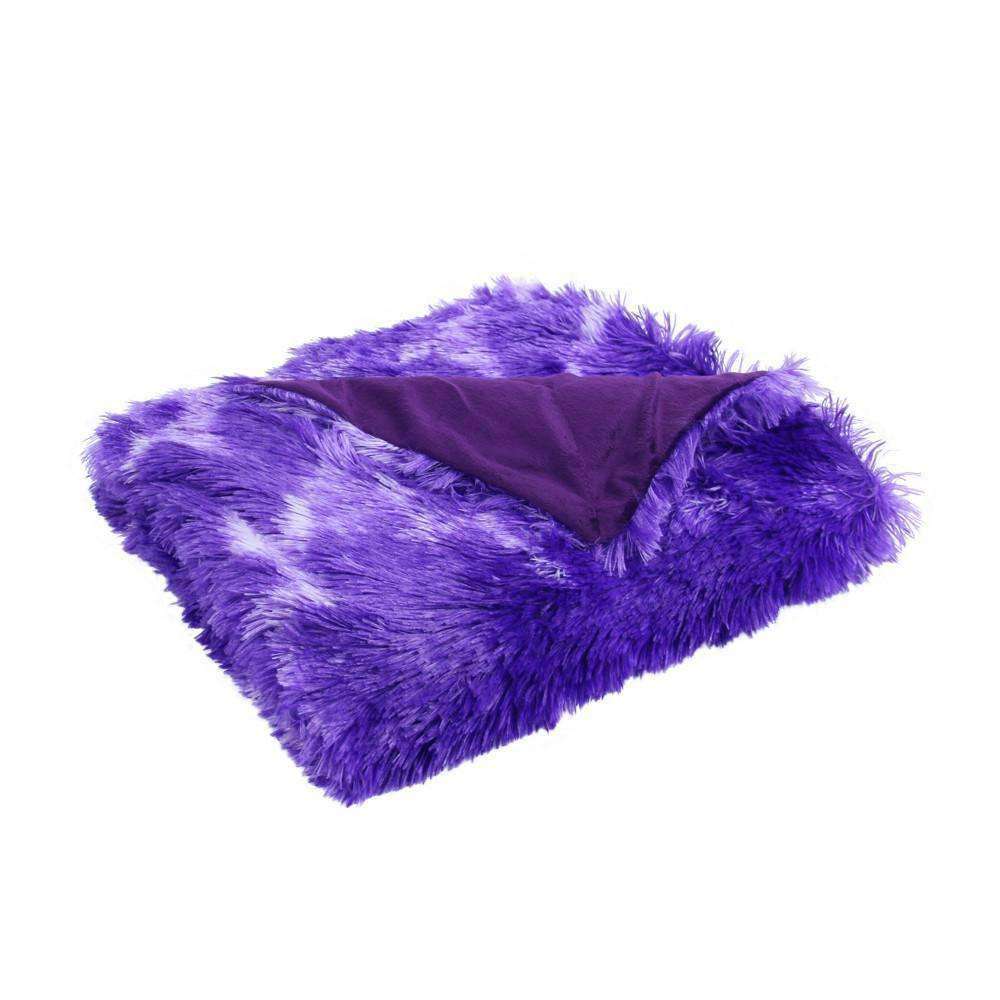 Giovanni Faux Mink Throw