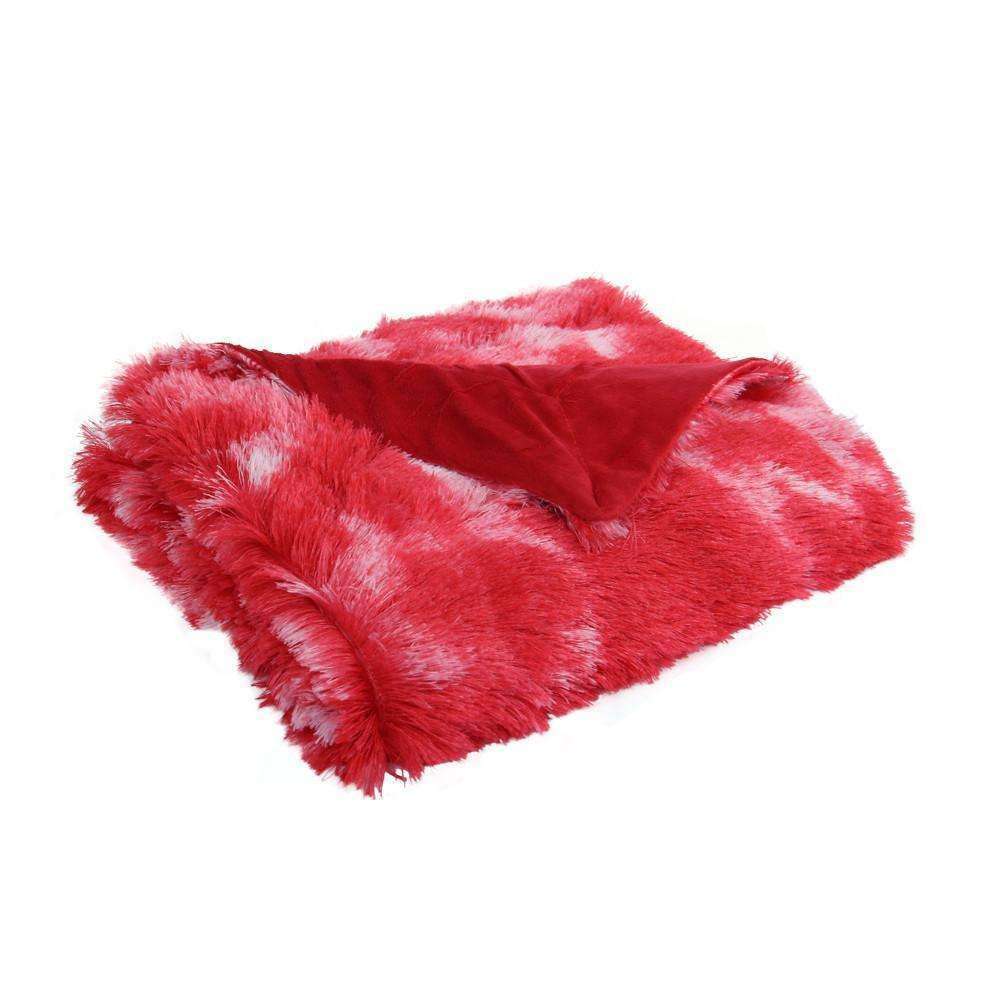 Giovanni Faux Mink Throw